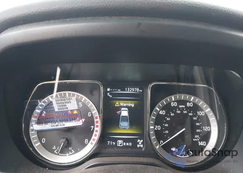 2017 Nissan Titan Sv из США, поврежденный, VIN 1N6AA1E50HN567221